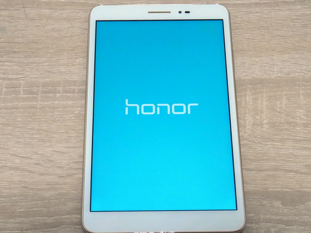 Honor Pad2　起動画面